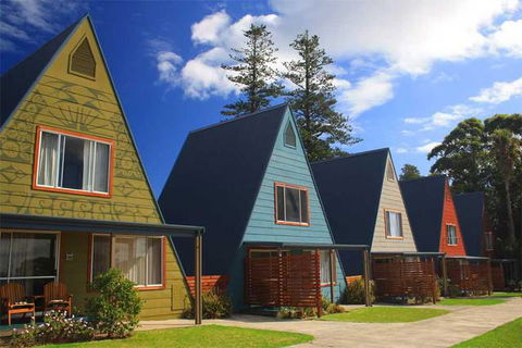 A-Frame Chalets @ Mokutu - Grafton Accommodation 0