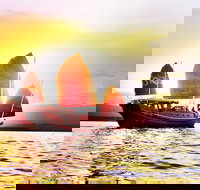 Shaolin Sunset Sailing Aboard Authentic Chinese Junk Boat
