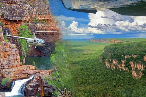 Kakadu & Katherine Gorge Full Day Air Tour, Helicopter & Cruise - Grafton Accommodation 0