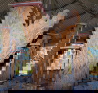 Collymongle Carved Trees - Grafton Accommodation