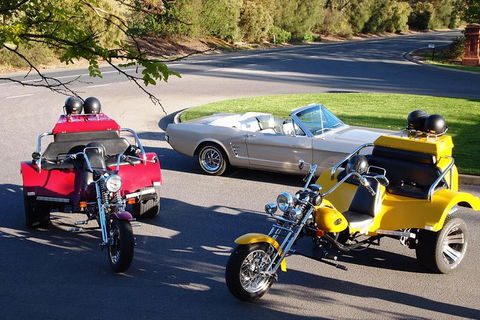 Ultimate Barossa Adventure Day Tour For 2 - Combined Mustang Convertible-Trike - Grafton Accommodation 0