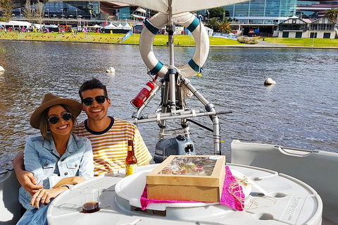 Adelaide 2-hour BBQ Boat Hire For 2 People + Wine And Cheese Grazer - Grafton Accommodation 0