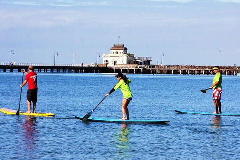 Private Stand-Up Paddle Board Lesson At St Kilda - Grafton Accommodation 0