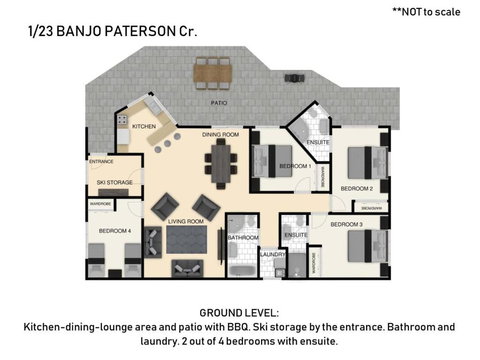 Banjos Way 1 / 23 Banjo Patterson Crescent - Grafton Accommodation 2