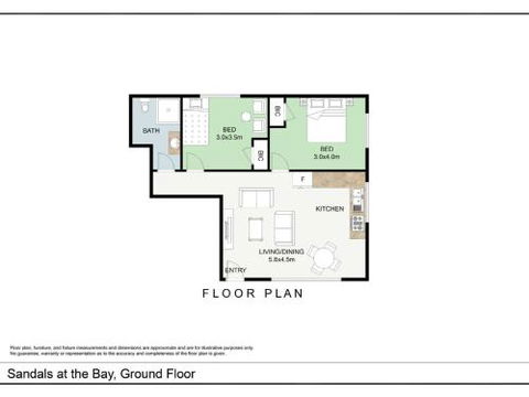Sandals At The Bay Downstairs 4pm Check Out Sundays - Grafton Accommodation 6