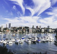 Double Bay Harbour-front apartment with stunning views - Grafton Accommodation