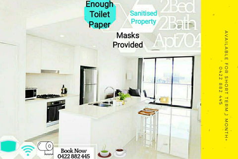 Stylish Liverpool 2Bed 2Bath Apartment -Skyline Views! -Masks Provided - Grafton Accommodation 0