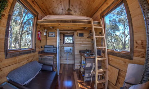 Hilltop Tiny House By Tiny Away - Grafton Accommodation 1