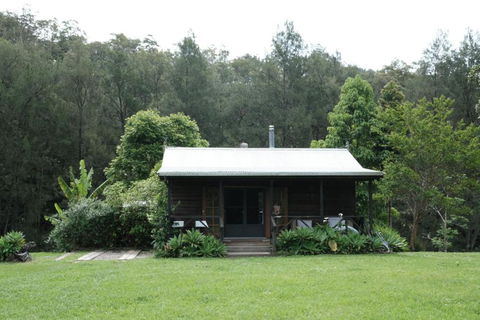 Romantic Wooden Nature Cabin Overlooking Forest & Crystal Clear River - Grafton Accommodation 0