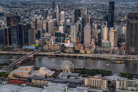 Private Helicopter Scenic Tour Of Brisbane - 25min - Grafton Accommodation 4