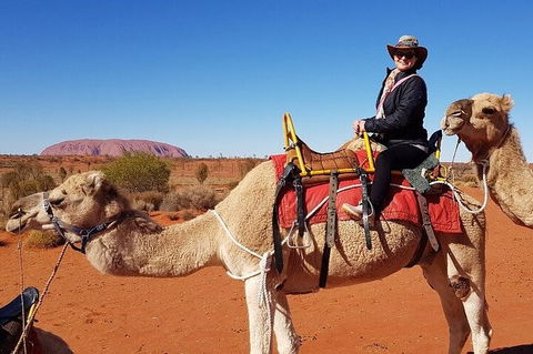 Uluru Small-Group Tour By Camel At Sunrise Or Sunset - Grafton Accommodation 0
