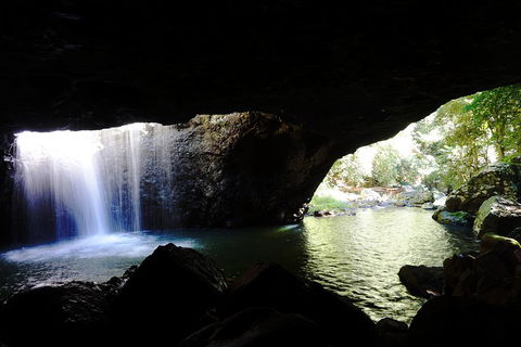 Natural Arch, Rainforest & Volcano Canyon - Private Half Day Tour - Grafton Accommodation 0
