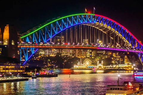 Vivid 90-Minute Sydney Harbour Intimate Catamaran Cruise With Canapes - Grafton Accommodation 0