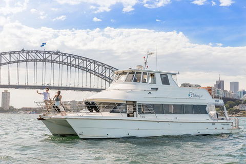 Vivid 90-Minute Sydney Harbour Intimate Catamaran Cruise With Canapes - Grafton Accommodation 1