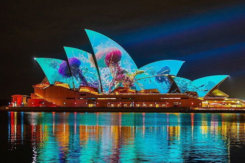 Vivid 90-Minute Sydney Harbour Intimate Catamaran Cruise With Canapes - Grafton Accommodation 2